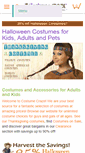 Mobile Screenshot of kidsincostumes.com